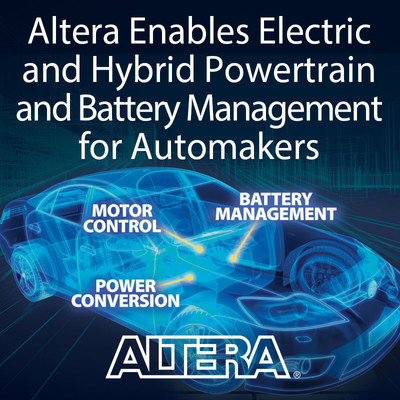 Altera is demonstrating its industry-leading programmable logic solutions for electric and hybrid vehicle powertrains and battery management systems at the Electric & Hybrid Technology Expo 2015. Visit the Altera booth (#737A) to learn how Altera FPGAs can improve system performance, accelerate time-to-market, and reduce total cost of ownership for automotive designs.