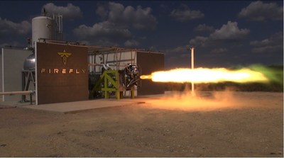 Firefly FRE-R1 engine test on Test Stand 1