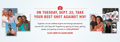 On Tuesday, September 22, take your best shot against HIV!