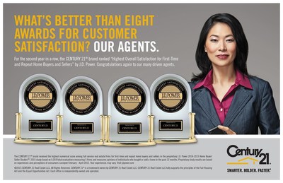 Century 21 Real Estate Sweeps Customer Satisfaction Rankings In J.D. Power Home Buyer/Seller Study Two Years In A Row