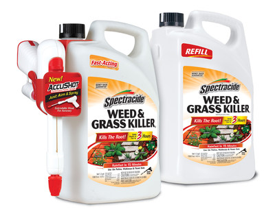 Spectracide AccuShot Weed & Grass Killer Ready-to-Use.