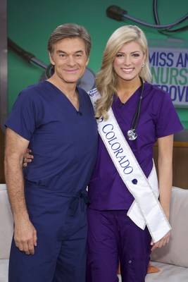 Miss Colorado, Kelley Johnson, Joins Dr. Oz on the show today to discuss her love of nursing.