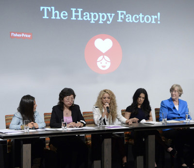 Fisher-Price convened an international panel of early childhood development experts - including mom, philanthropist and global pop singer Shakira - on September 24 in New York City.