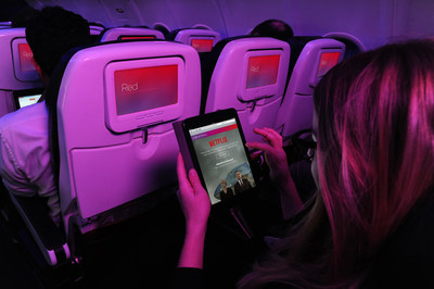 Now Streaming Netflix - At 35,000 Feet: Virgin America Teams Up With Netflix To Offer Travelers Free WiFi Access To The World's Leading Internet TV Network