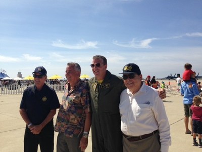 Ventura County education leaders looked to the sky as the Blue Angels returned to Ventura County to wow the crowds.