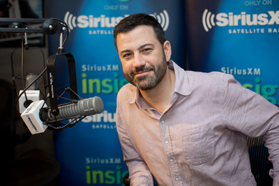 Jimmy Kimmel in the premiere of "The Bill Carter Interview," airing Monday at 6:00pm ET on SiriusXM's Insight Channel