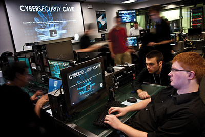 UAT's Cyber Security Lab provides a unique, high-tech, real-world learning space for students.