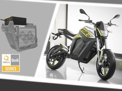 Volta Motorbikes has chosen Delta-Q's QuiQ 1000 Industrial Battery Charger for its BCN City and BCN Sport electric motorcycles.