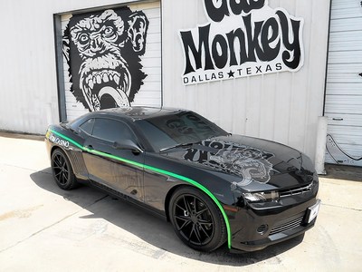 2015 Chevy Camaro customized by the crew at Gas Monkey Garage to be won as a jackpot at Soboba Casino