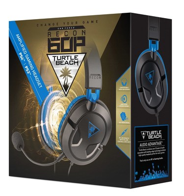 Turtle Beach's Recon 60P entry-level gaming headset delivers amplified stereo sound when connected to the PlayStation 4 and PlayStation 3 game consoles, and comes with a host of must-have features no gamer should be without.