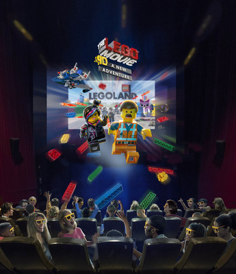 "The LEGO(R) Movie(TM) 4D A New Adventure" brings awesome back exclusively to LEGOLAND(R) Parks and LEGOLAND(R) Discovery Centers worldwide in January 2016! An exciting new plot, some of the original voices from "The LEGO(R) Movie(TM)" mixed with 4D effects make for an interactive guest experience! Merlin Entertainments is partnering with Warner Bros. Consumer Products and The LEGO Group to bring a new 4D animated film featuring the popular characters from The LEGO(R) Movie(TM), from Warner Bros. Pictures, Village Roadshow Pictures and LEGO System A/S, to guests at LEGOLAND(R) Parks and LEGOLAND(R) Discovery Centers around the world. Visit: www.LEGOLAND.com