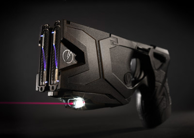 The TASER(R) X26P(TM) Smart Weapon. The use of TASER Conducted Electrical Weapons (CEWs) and Smart Weapons have saved more than 156,000 lives from potential death or serious injury. Photo courtesy of TASER International, Scottsdale, AZ.
