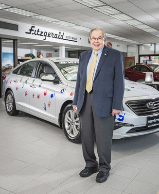 Jack Fitzgerald, CEO and Founder of Fitzgerald Auto Malls, recognized as the Catholic Business Person of the Year by the Catholic Business Network