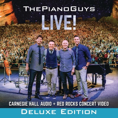 THE PIANO GUYS RELEASE THEIR FIRST LIVE ALBUM - November 13, 2015