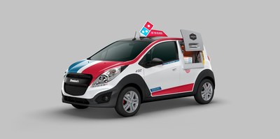 Domino's is launching the Domino's DXP(TM) (Delivery Expert), a specially designed and built pizza delivery vehicle.