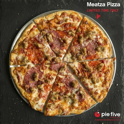 Pie Five rolls out newest creation with the Meatza Pizza