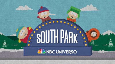 NBC UNIVERSO to premiere South Park in espanol for the first time in US television Spanish Monday, Oct. 26 at 10 p.m.