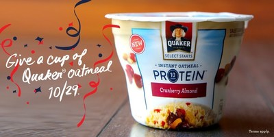 Quaker believes that everyone should begin each morning prepared for everything that lies ahead, starting with the ideal breakfast - Quaker® Oatmeal. That's why as part of the brand's new 