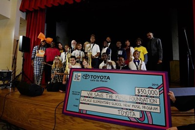 Santigold Partners with Toyota and VH1 Save The Music to Present New Orleans Area School with Music Education Grant