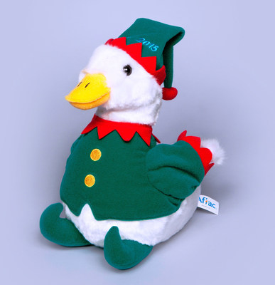 Each year Aflac and Macy's team together to offer a new, festive holiday version of the famous Aflac Duck with all the net proceeds going toward the treatment and research of children's cancer. Get your Holiday Duck at more than 300 participating Macy's or at aflacduckprints.com.
