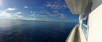 The Cuban Coast from the Deck of the M/V Spree