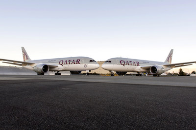 QATAR AIRWAYS TAKES DELIVERY OF ITS 24TH AND 25TH 787 DREAMLINERS WITH A CEREMONY AT BOEING'S EVERETT DELIVERY CENTER IN SEATTLE