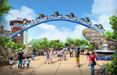 A SeaWorld Animal Rescue-theme ride concept announced in today's SeaWorld Entertainment, Inc. Analyst and Investor presentation.