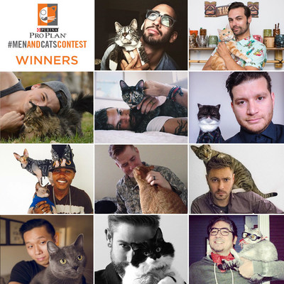Purina Pro Plan® Announces Winners Of Men And Cats Photo Contest