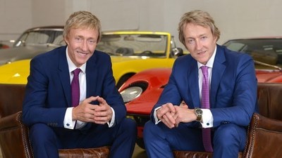 Co-CEOs and Founders of Keno Brothers Fine Automobile Auctions, Leslie and Leigh Keno (left to right), will be moderating an automotive expert symposium prior to their 