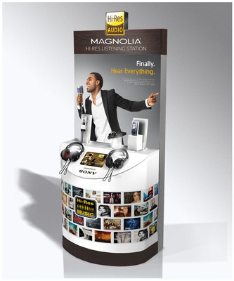 Sony Hi-Res Audio Listening Stations are now available in nearly 80 Best Buy Magnolia Design Center stores nationwide.