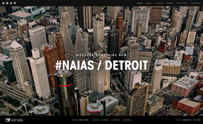 NAIAS.com is a mobile-focused website that has been designed to provide the ultimate user-friendly experience with improved navigation and functionality throughout, allowing visitors to access detailed auto show information as well as relevant photos and video assets.