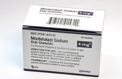 Ajanta Pharma USA Inc Announces the Launch of Montelukast Sodium Oral Granules