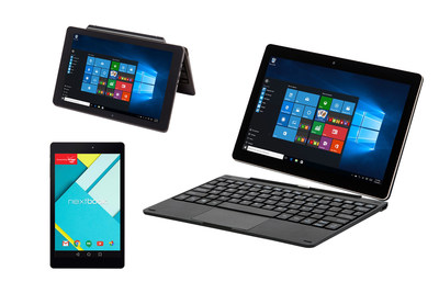 Nextbook Android and Windows tablets now available at Sam's Club locations or SamsClub.com for holiday shopping.
