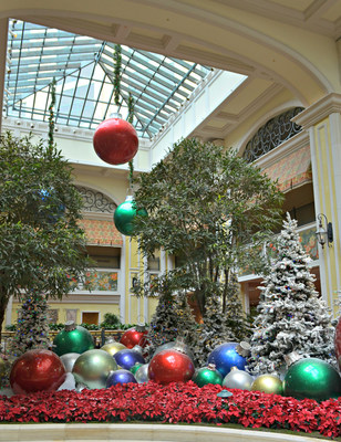 Beau Rivage Resort & Casino celebrates the season with dazzling displays, dining specials and a spectacular holiday show on ice.