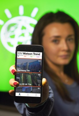 IBM launched the IBM Watson Trend App, a new way for shoppers to understand the reasons behind the top trends of the holiday season and also predict the hottest products before they sell out.