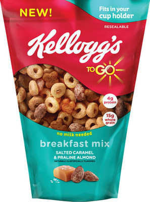 Kellogg's To Go Breakfast Mix Salted Caramel & Praline Almond