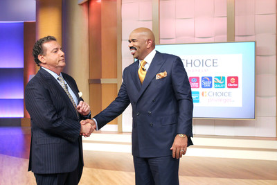 Steve Harvey and Choice Hotels CEO Steve Joyce partner to support youth