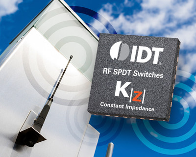 IDT Improves RF Switch Performance with New SPDT Switch Featuring KZ Constant Impedance Technology