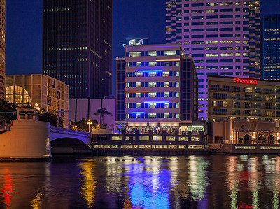 Pharos CB Hospitality, LLC has acquired Aloft Tampa Downtown, an upscale select-service hotel on the Tampa Riverwalk.  The hotel is in walking distance to the Tampa Convention Center, The Florida Aquarium, the University of Tampa, and the Amalie Arena.  "This acquisition is an attractive long-term investment for our investors in a one-of-a-kind location," says J. Edward "Buddy" Watson of Pharos CB Hospitality.  Pharos develops and operates upscale hotels in the United States.