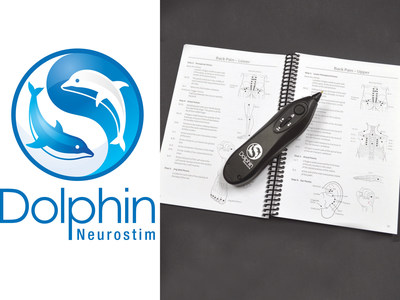 Dolphin Neurostim, the first point locator and stimulator to be cleared by the FDA for over-the-counter use, is now available in the United States enabling patients to treat themselves for the first time at home. The device is a self-help pain management system, originally recognized by the U.S. Food and Drug Administration (FDA) for prescription in 1993.