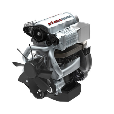 Achates Power Gasoline Compression Ignition Opposed-Piston Engine will yield fuel efficiency gains of more than 50 percent, while reducing the overall cost of the powertrain system.