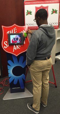 The Salvation Army in Jackson, Mississippi is making it easier for shoppers to support its iconic Red Kettle holiday giving campaign by installing giving station kiosks at select locations that allow credit and debit card donations via tablets and cellular connections.