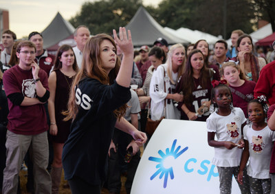 Oxford, Mississippi native and 19-year-old sophomore Marlee Crawford, a journalism major at the University of Mississippi, won the C Spire Toss for Tuition contest Saturday - earning free tuition for the remainder of her college education.