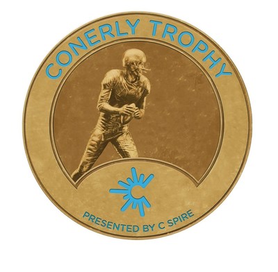 2015 marks the 20th anniversary of the Conerly Trophy presented by C Spire. The award, which annually honors the best college football player in Mississippi, is named after the late Charlie Conerly - the only football inductee in the Mississippi Sports Hall of Fame who was an All-American at a Mississippi university, an NFL rookie of the year and NFL All-Pro member who quarterbacked a team to a world championship.