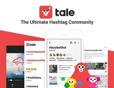 LINE Launches Tale, #TheUltimateHashtagCommunity App Focused on Engaging and Unique Content