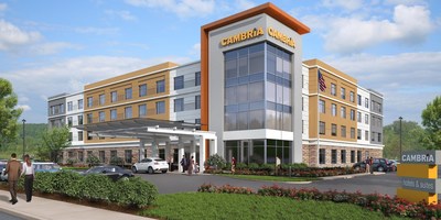Rendering of the future Cambria Hotel & Suites McAllen, Texas