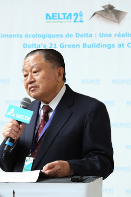 Delta Group Founder Bruce Cheng at COP21