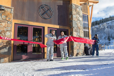 Park City COO Bill Rock Assists in Miners Camp Ribbon Cutting
