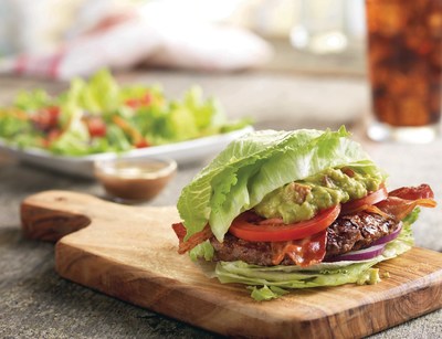 To ring in the New Year, Red Robin restaurants introduce The Wedgie(TM) Burger, a low-carb, 450 calorie limited-time offering stacked with bacon, guacamole, tomato and red onions on top of a 6-ounce beef patty all inside of a lettuce wedge bun.