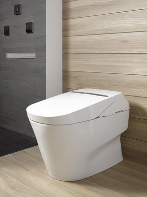 Winner of the iF International Award for Design Excellence, TOTO's NEOREST 750H intelligent toilet has all of the People-First Innovations that consumers have come to expect from TOTO - intuitive sensor operation with auto open/close and auto flush; integrated personal cleansing system with warm, aerated water, warm air dryer, and heated seat; in-bowl catalytic deodorizer; ultra high-efficiency Tornado flushing system, eWater+, CeFiONtect glaze, and Actilight Cleansing Technology, keeping the bowl incredibly clean and fresh for months at a time. The NEOREST 750H is the state-of-the-art in luxury.